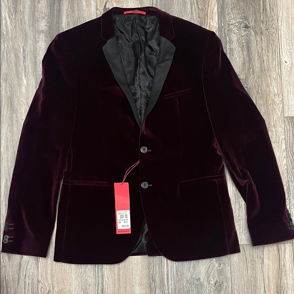 NWT $545 Hugo Boss Men’s  Blazer Size 42R Nice!!